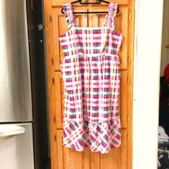 TorridāPlus Size Mini PoplināTierd Ruffle Strapādress 2X - Picture 8 of 17